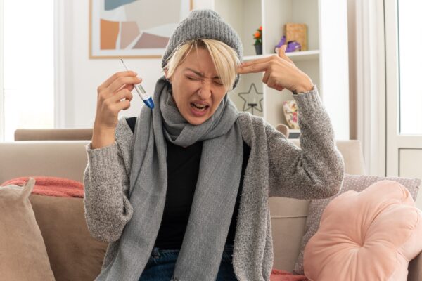 how to deal with temporary hearing loss due to a cold