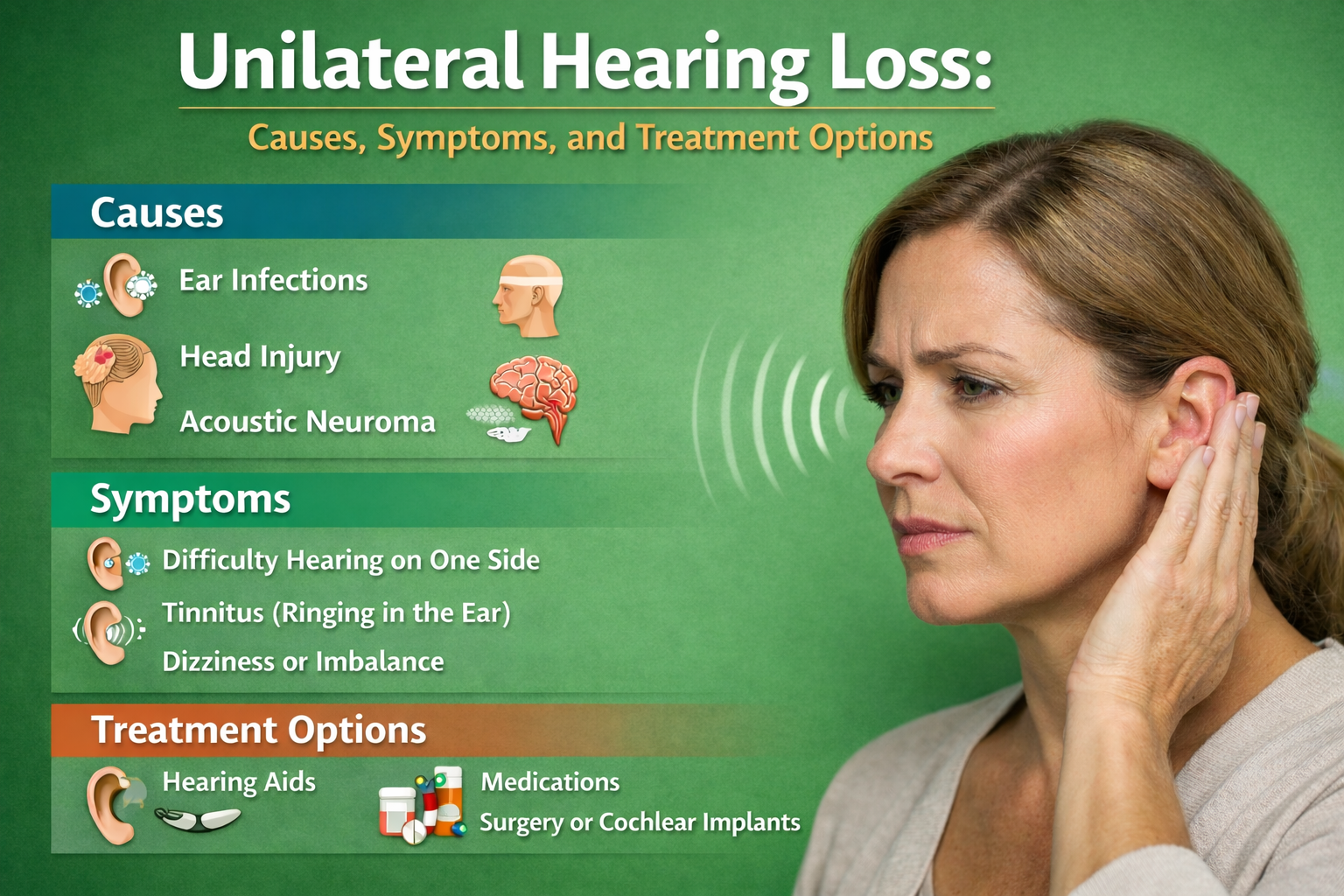 unilateral hearing loss