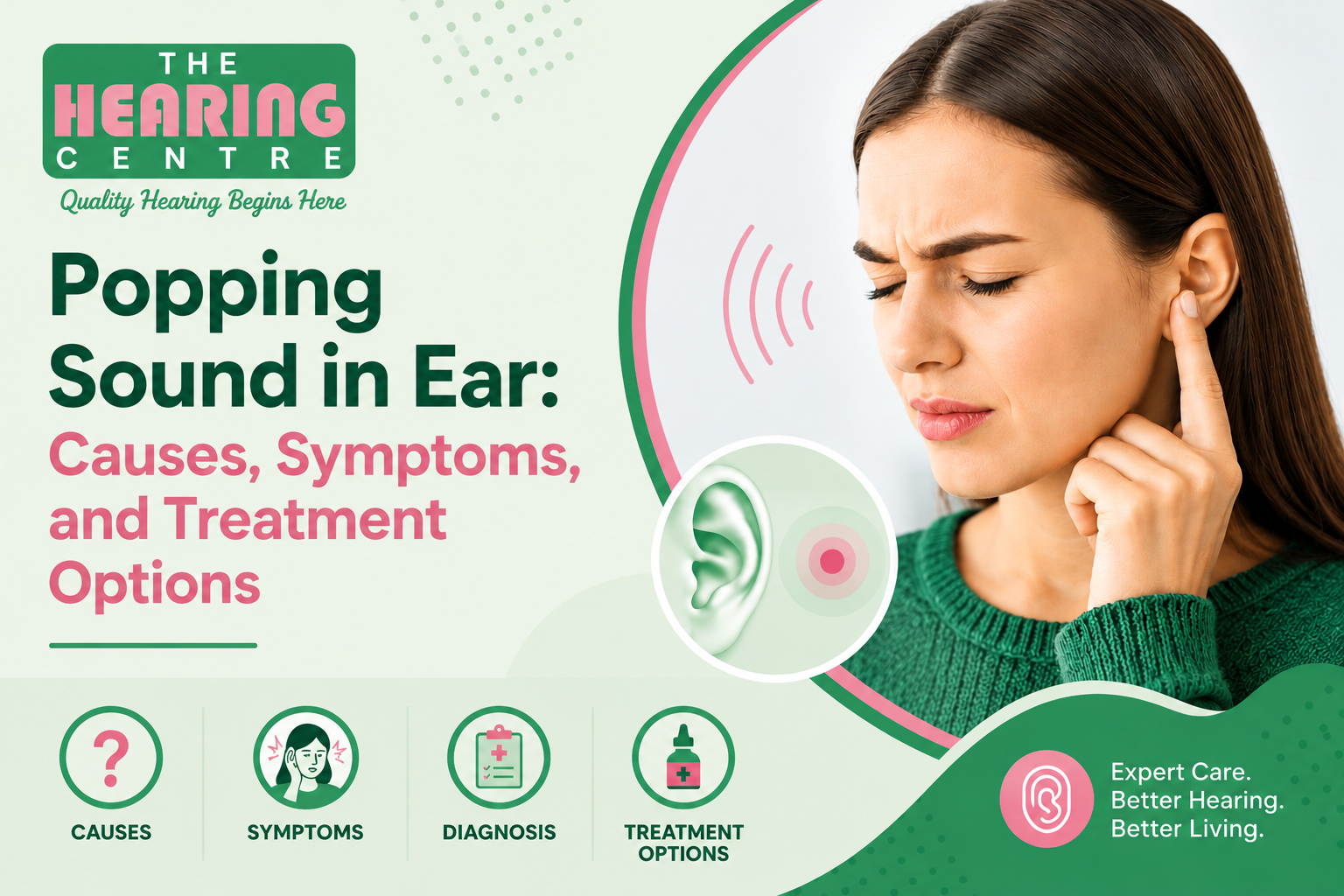 Popping Sound in Ear Causes Symptoms and Safe Remedies