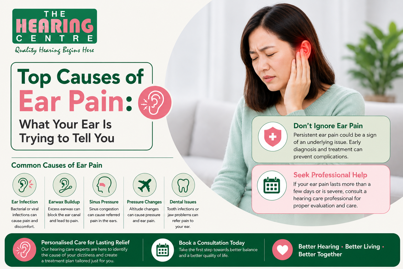 ear pain causes