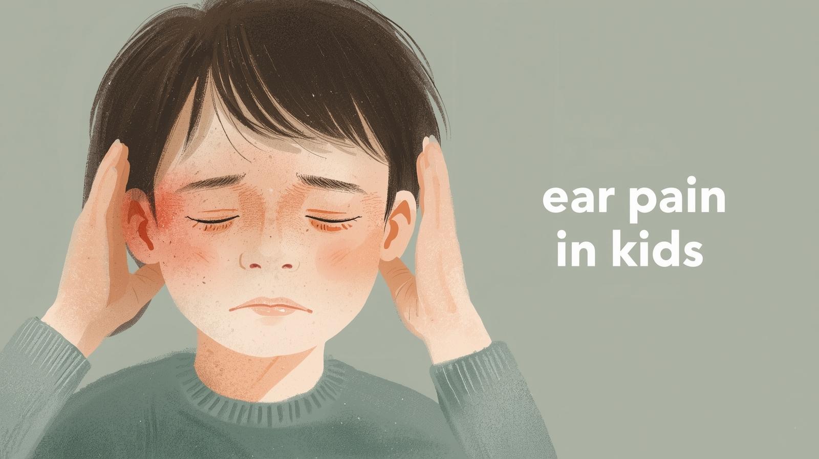 ear pain in kids