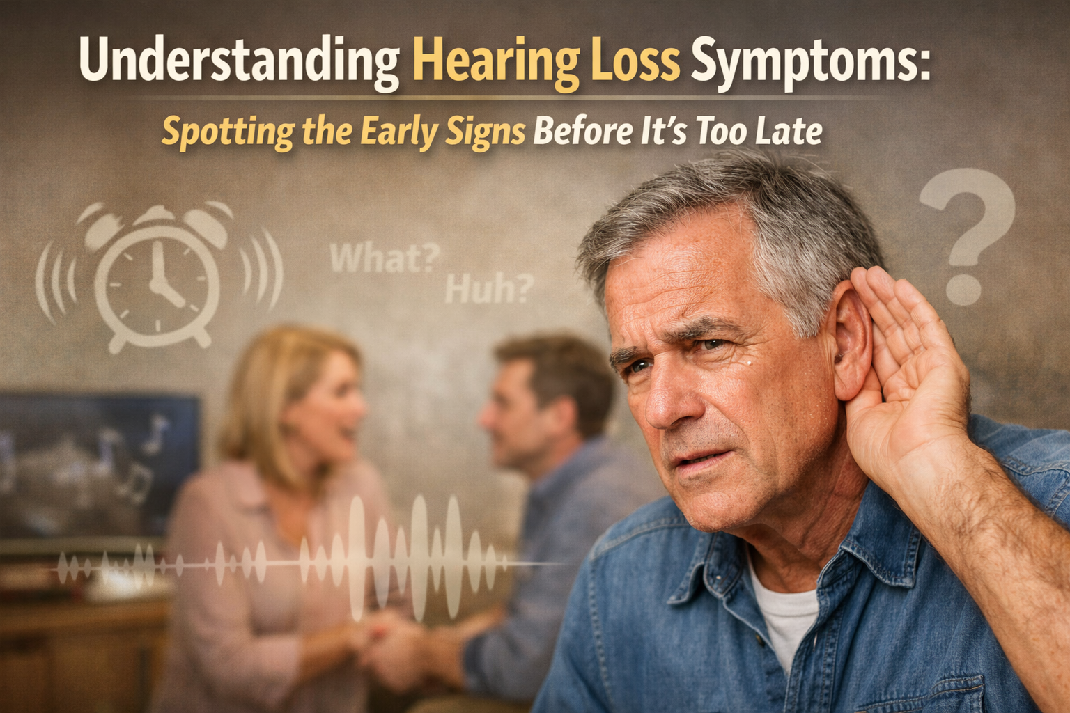 hearing loss symptoms