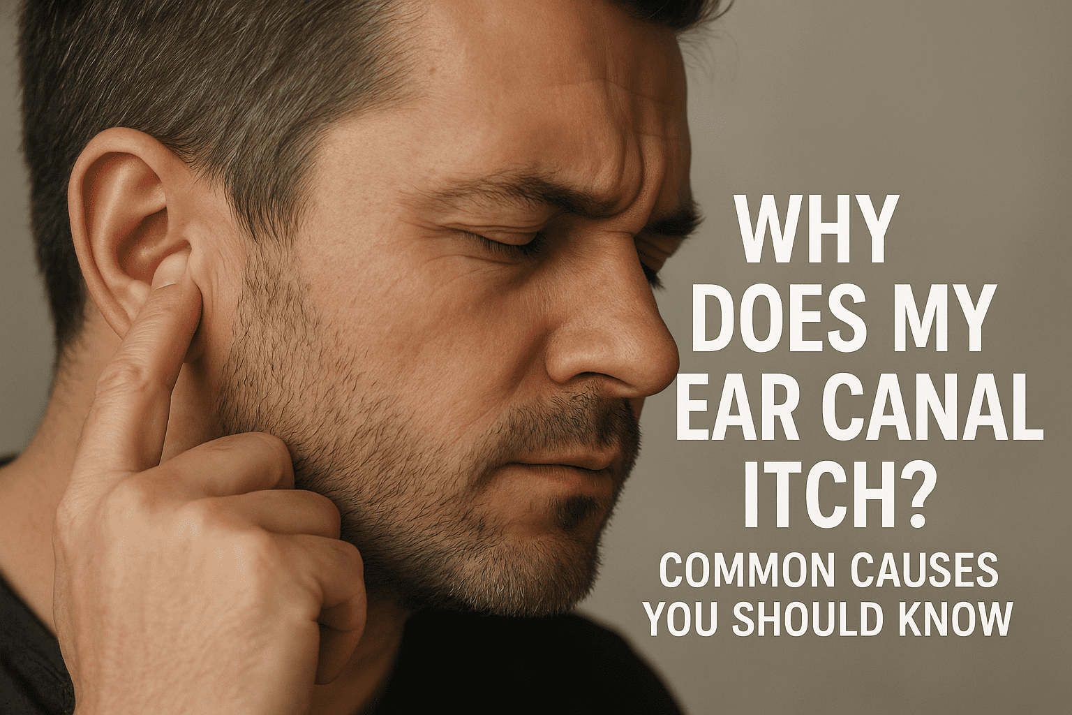 itchy ear canal