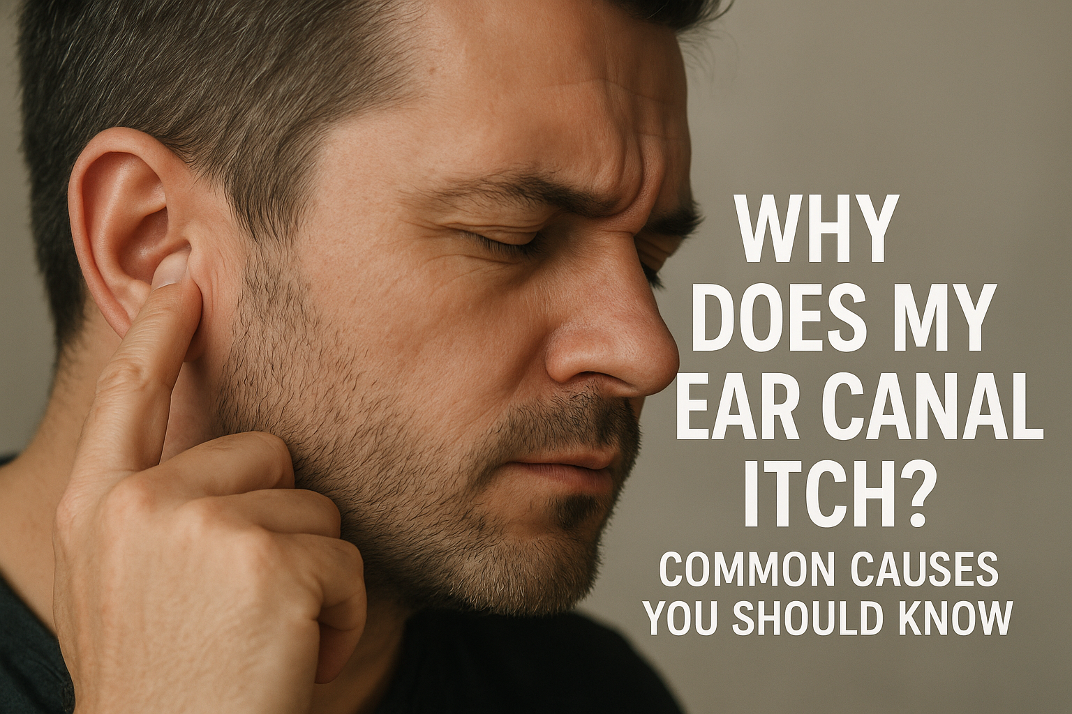 itchy ear canal