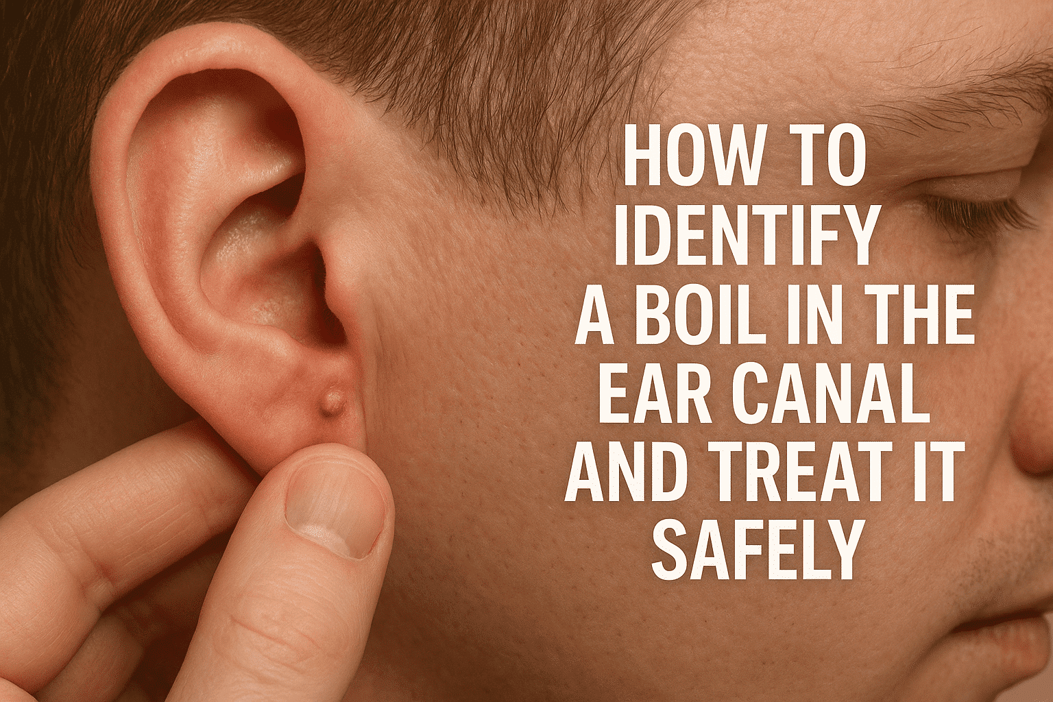 boil in ear canal