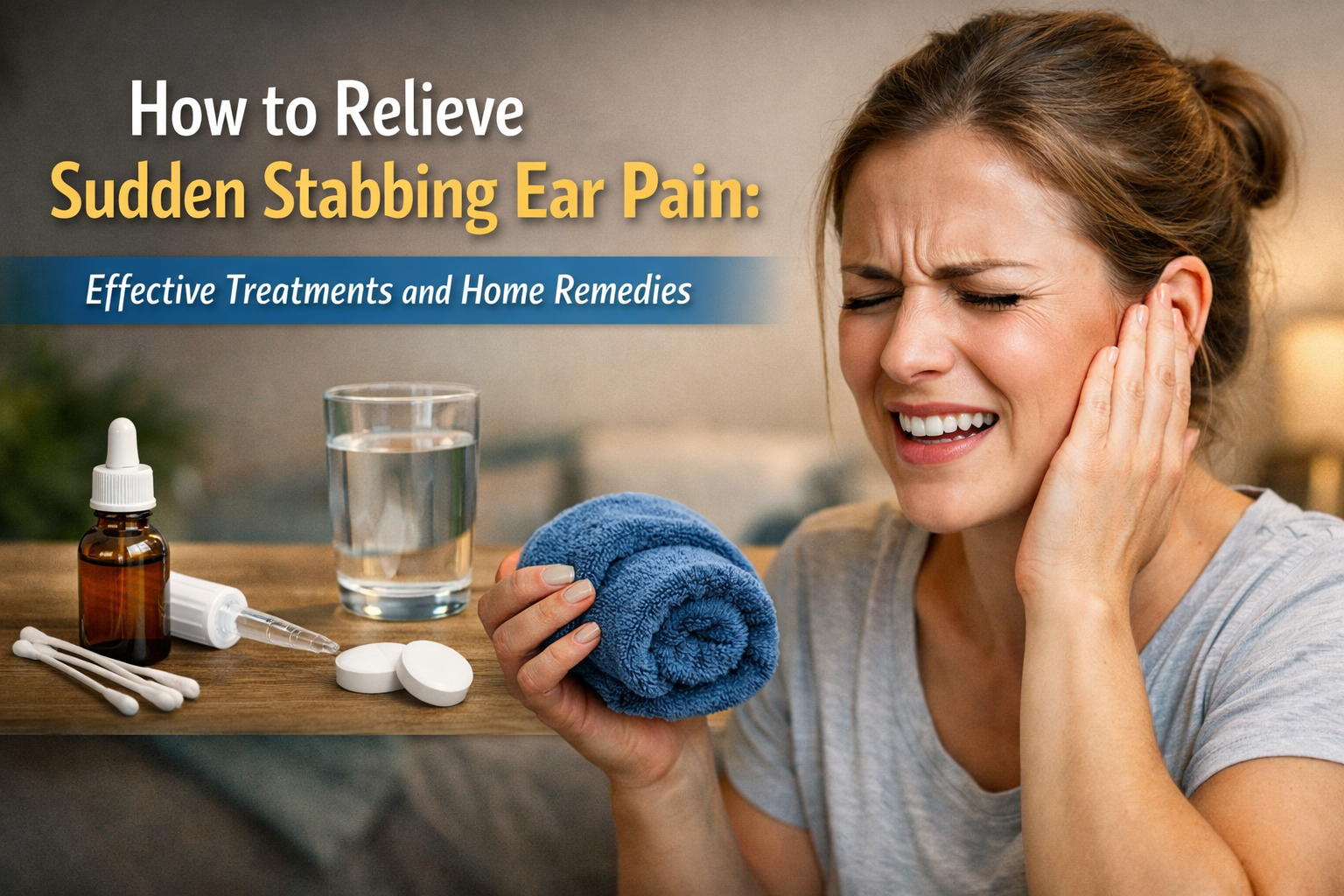 How to Relieve Sudden Stabbing Ear Pain: Effective Treatments and Home Remedies