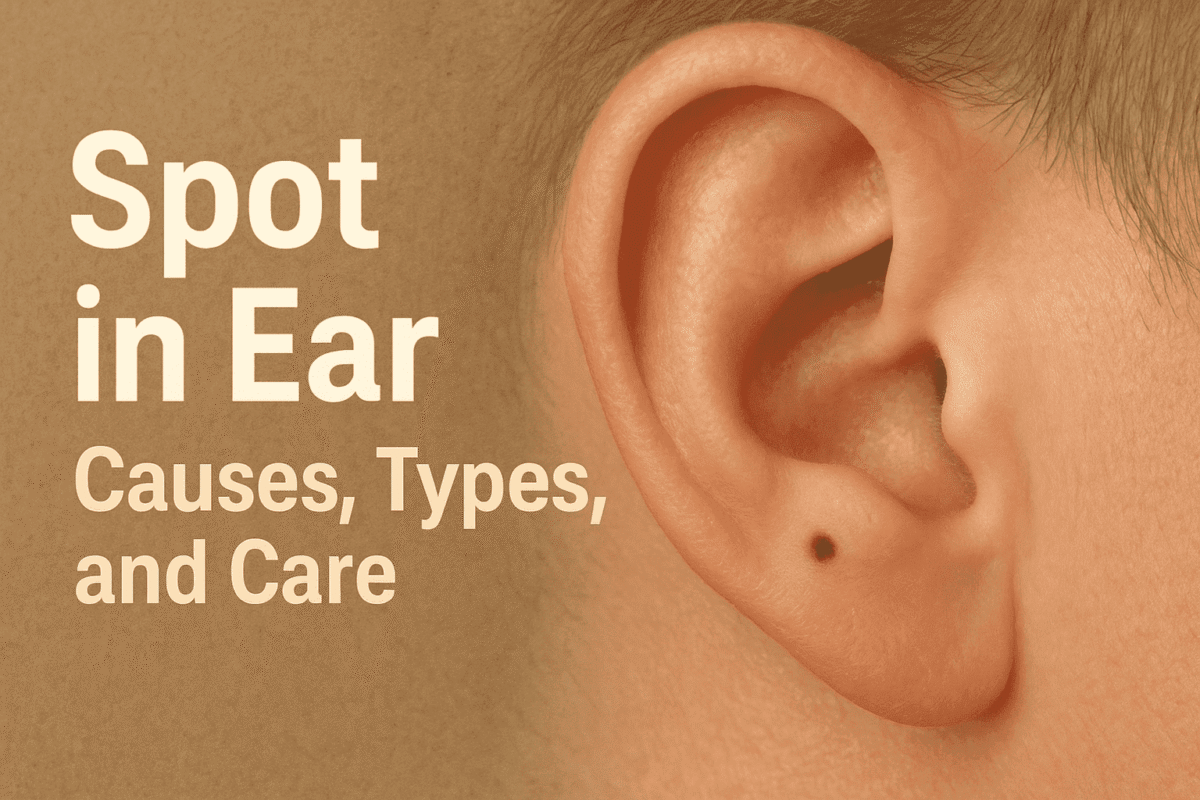 Spot in Ear Causes Treatment and Prevention Tips