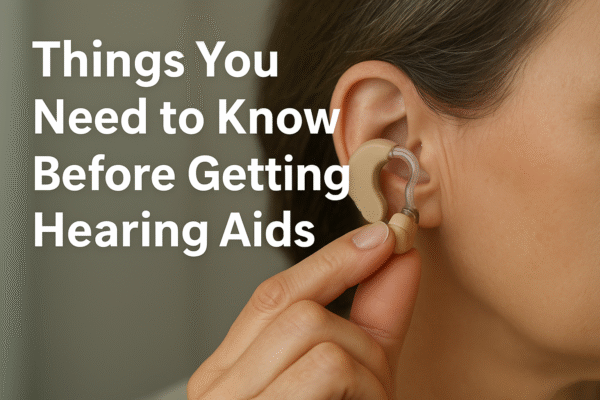 Before Getting Hearing Aids