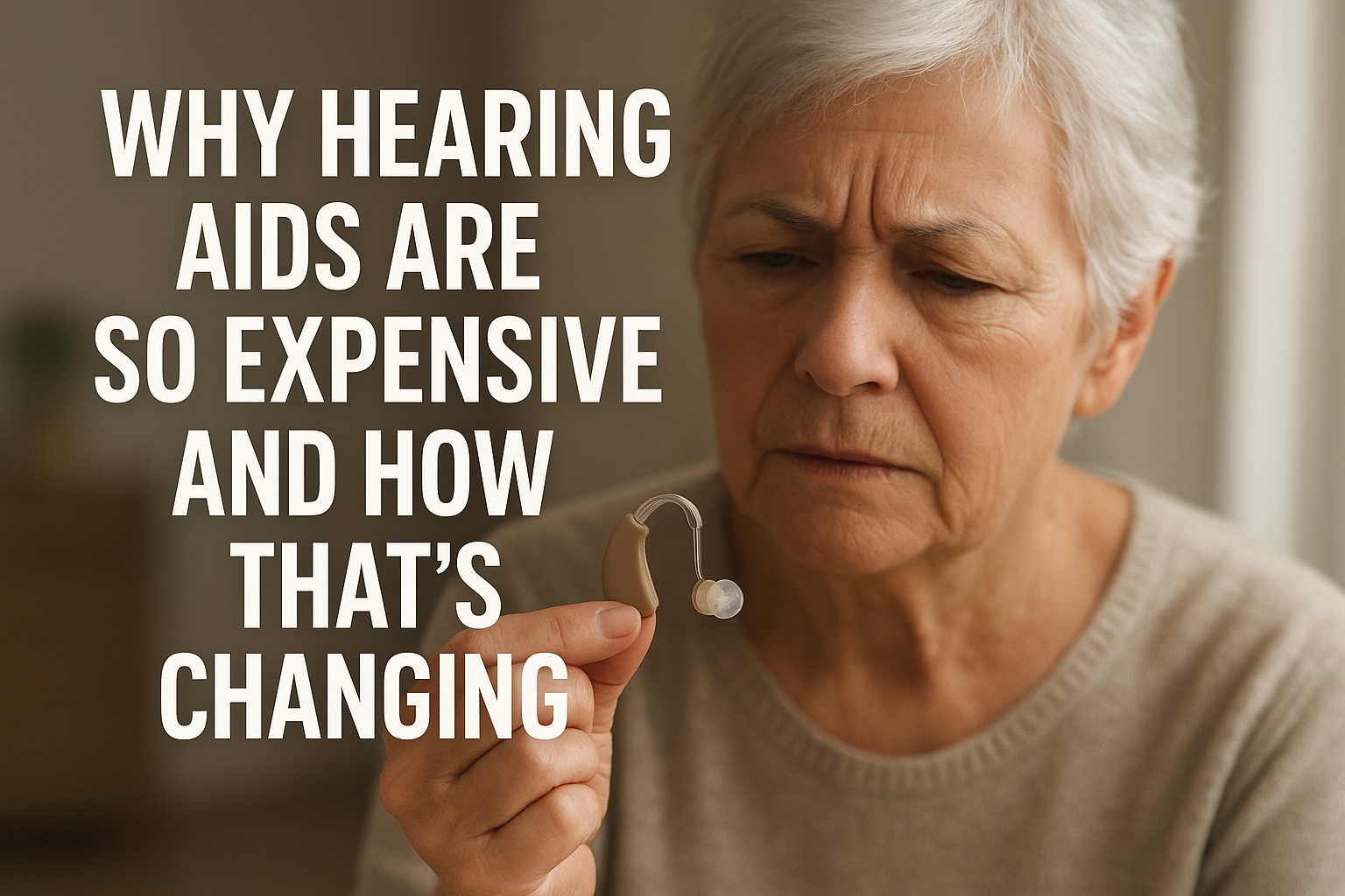 Hearing Aids Are So Expensive