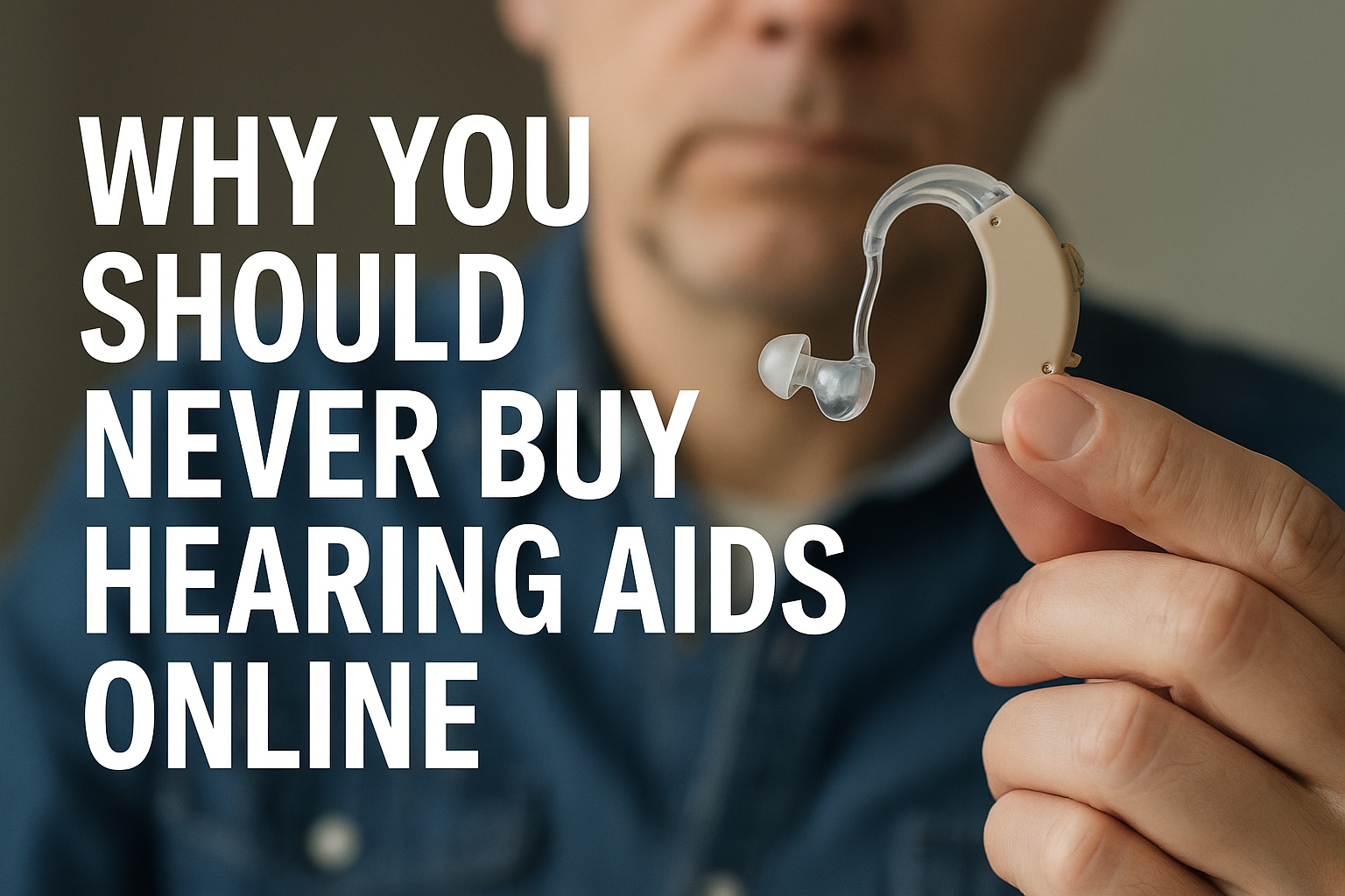 Why You Should Never Buy Hearing Aids Online