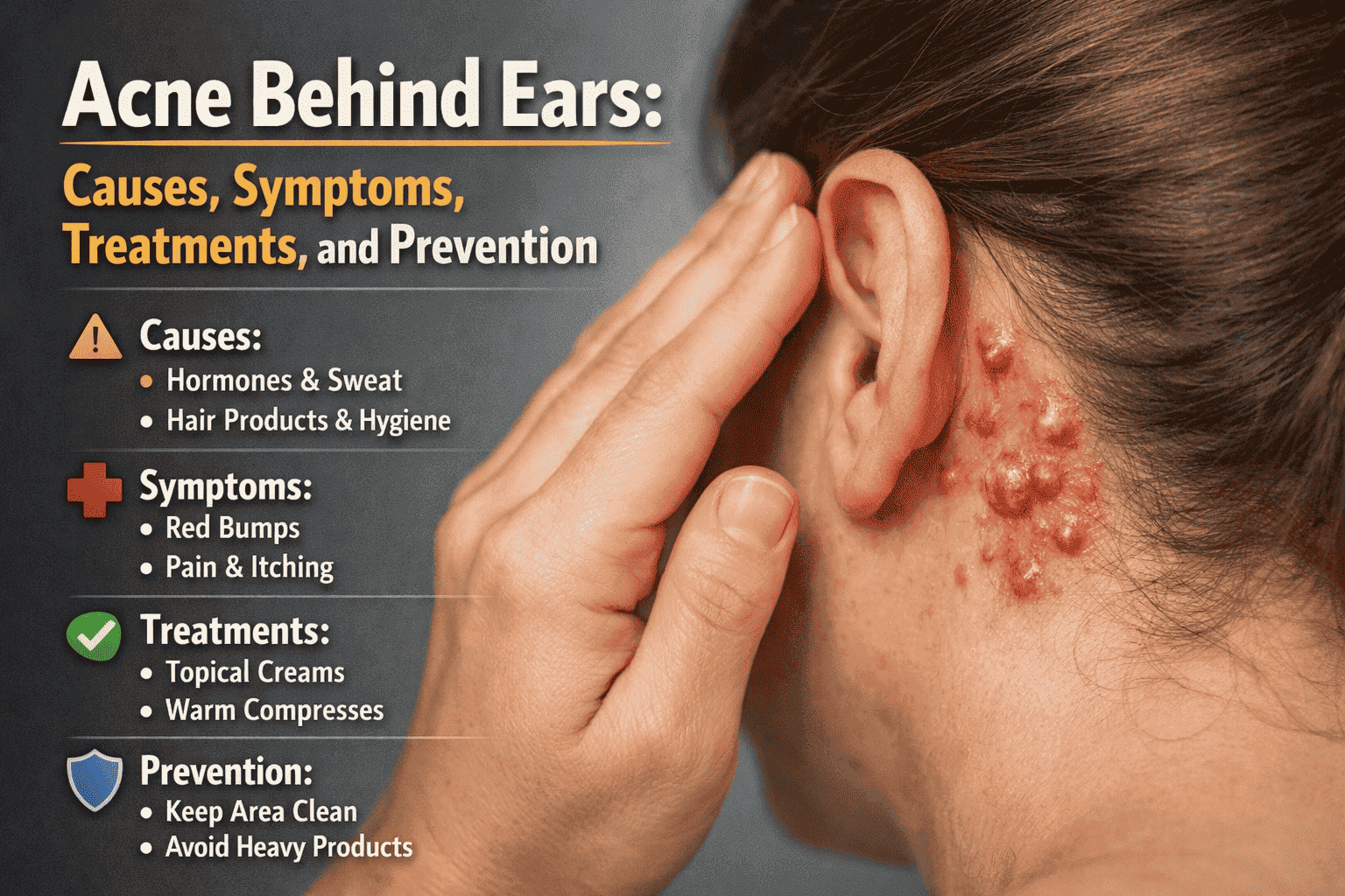 Acne-Behind-Ears