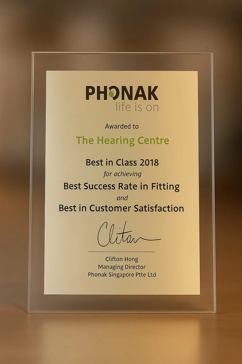 Phonak Hearing aid awards