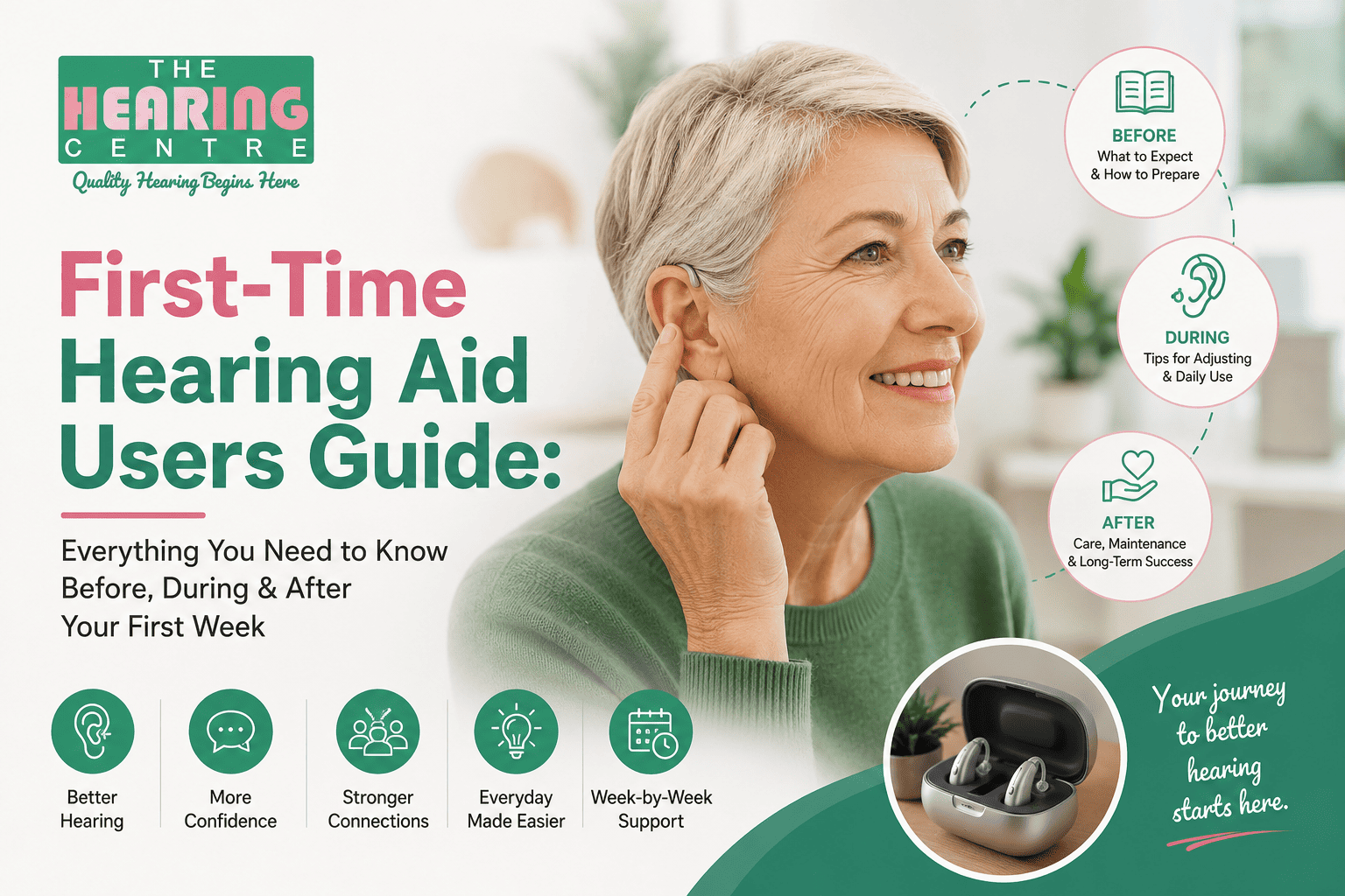 First-Time Hearing Aid Users Guide: Everything You Need to Know Before, During & After Your First Week